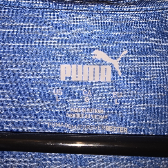 PUMA - Women's Athletic Polo Shirt (Size:L) - Picture 2 of 5